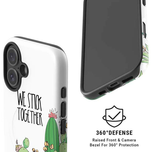 We Stick Together iPhone 16 Plus Magsafe Impact Case